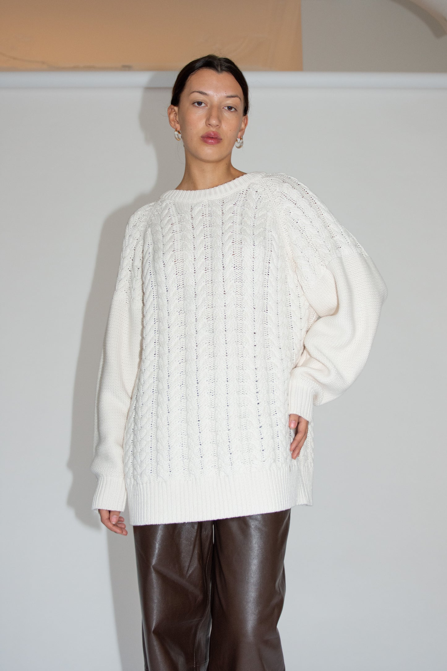 THE GARMENT, Leone Bow Sweater, Cream