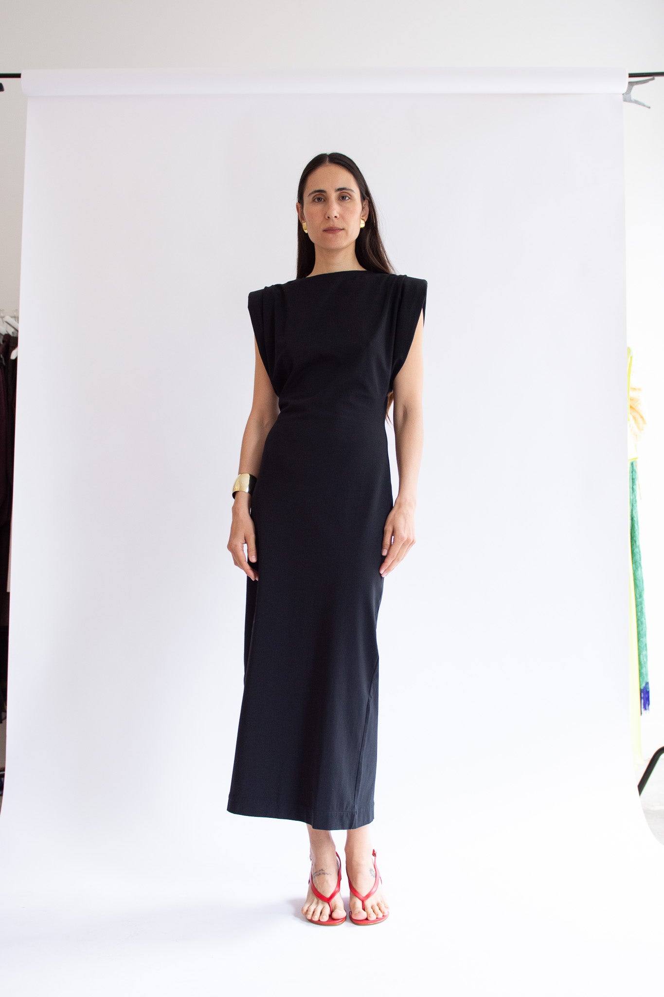 MR. LARKIN, Ghaida Dress, Black
