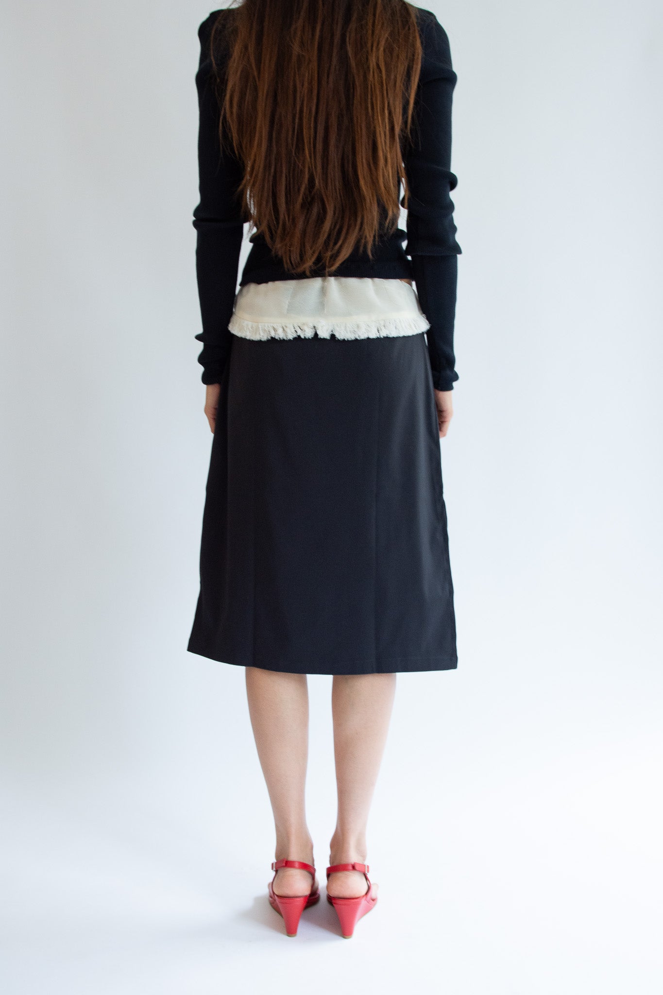 MICHELLE DEL RIO, Soledad Skirt, Cream & Black – Mr. Larkin