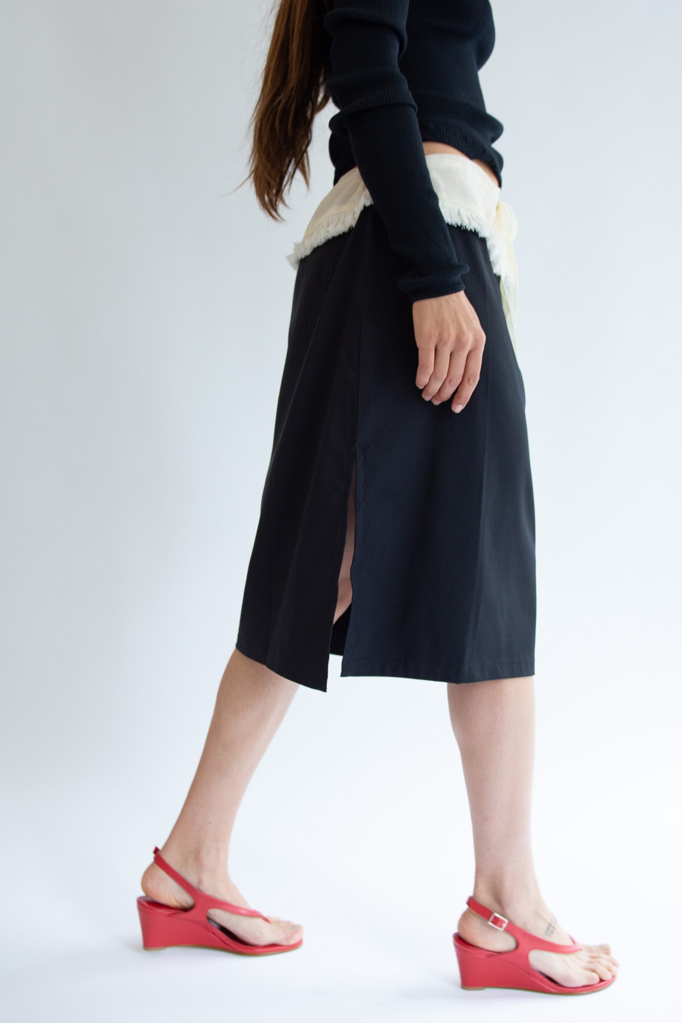 MICHELLE DEL RIO, Soledad Skirt, Cream & Black – Mr. Larkin