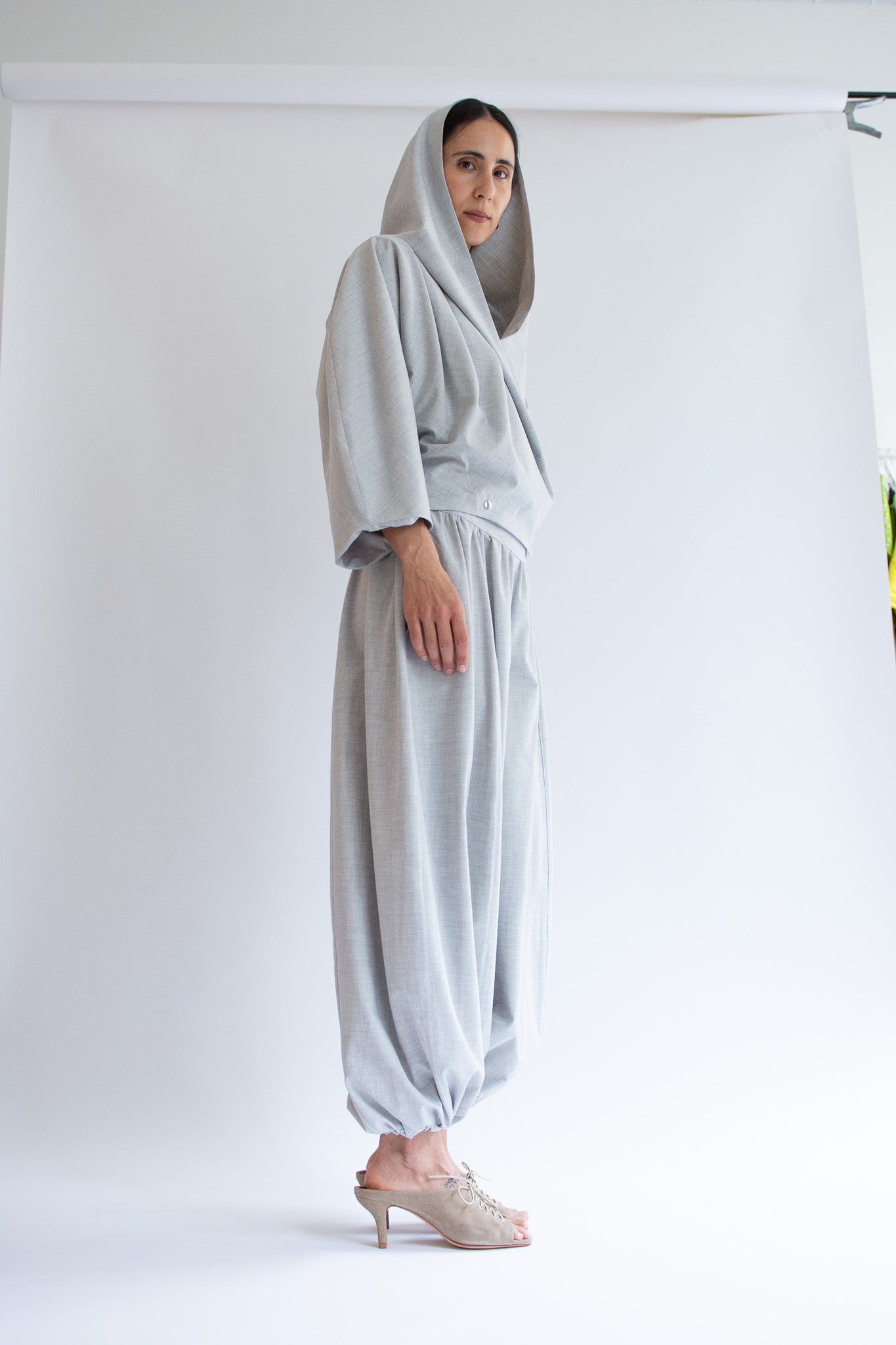 MICHELLE DEL RIO, Lucia Pants, Grey