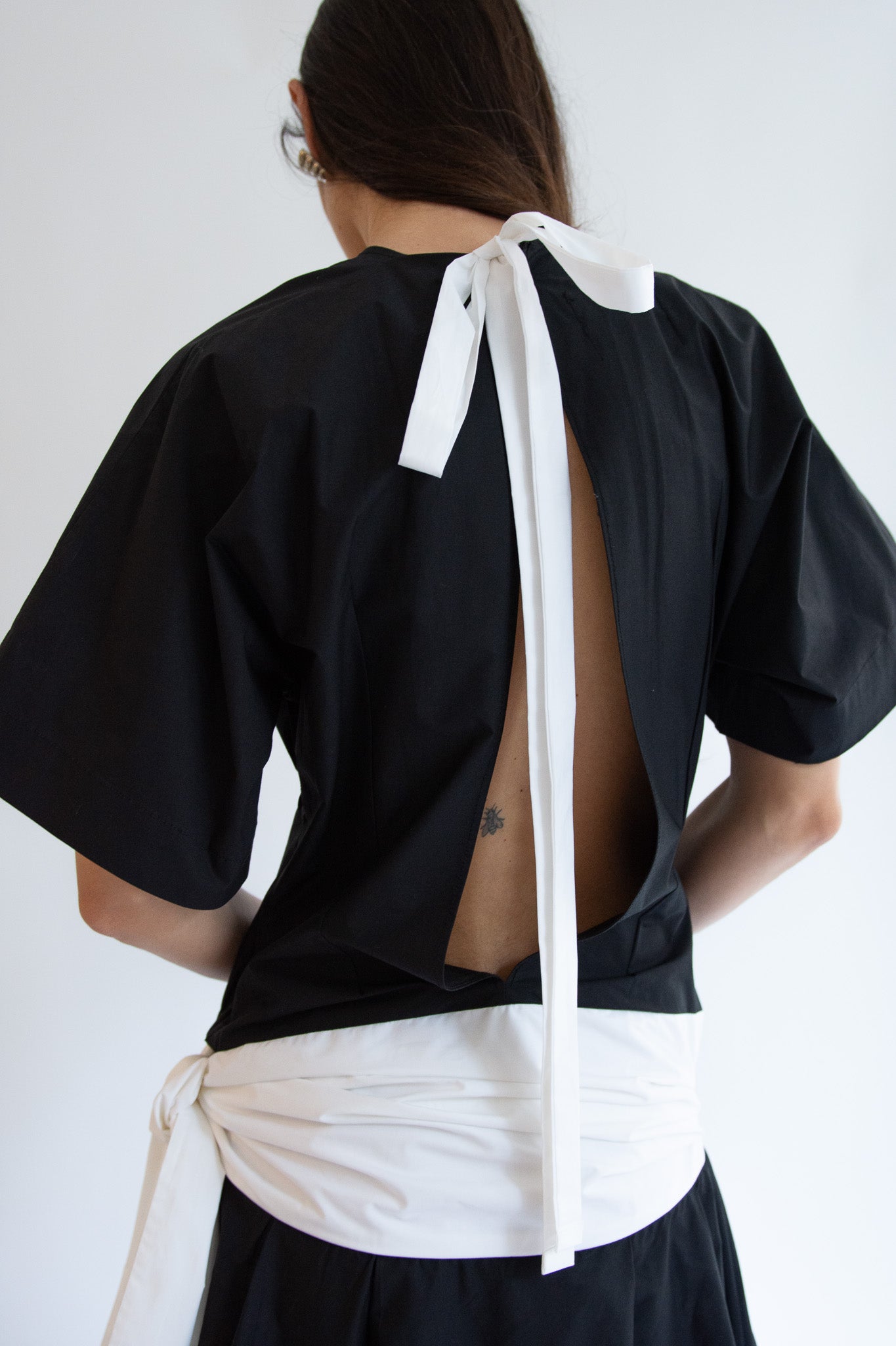 MICHELLE DEL RIO, Louise Dress, Black & White