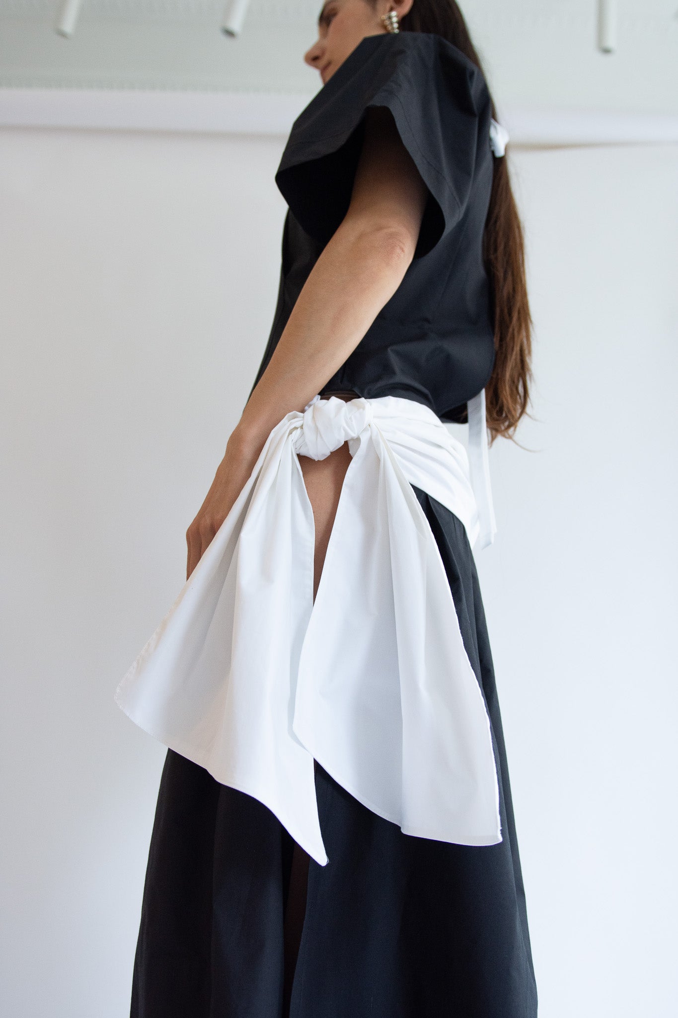 MICHELLE DEL RIO, Louise Dress, Black & White