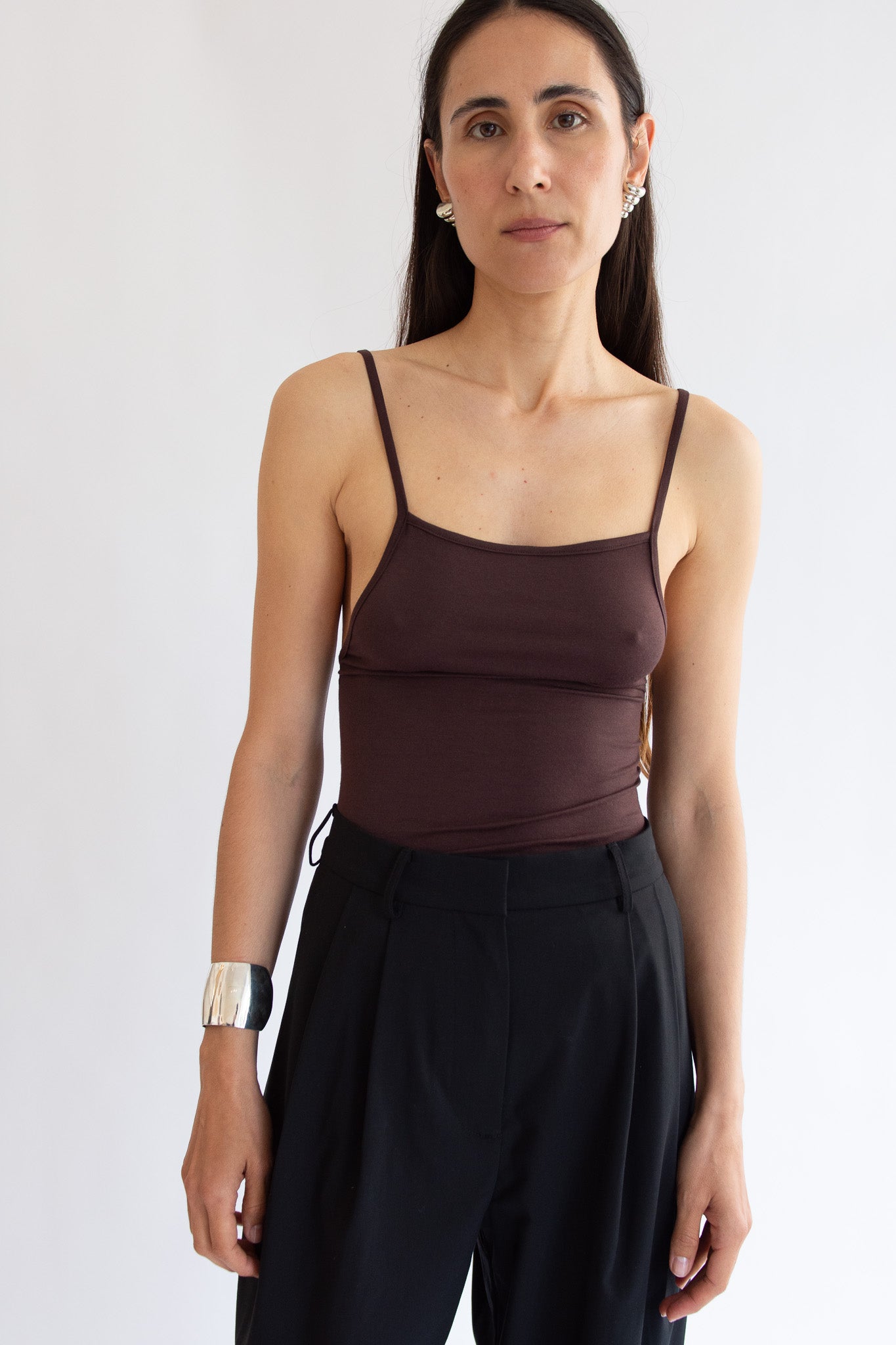 NIA THOMAS, Othella Tank Top, Espresso – Mr. Larkin