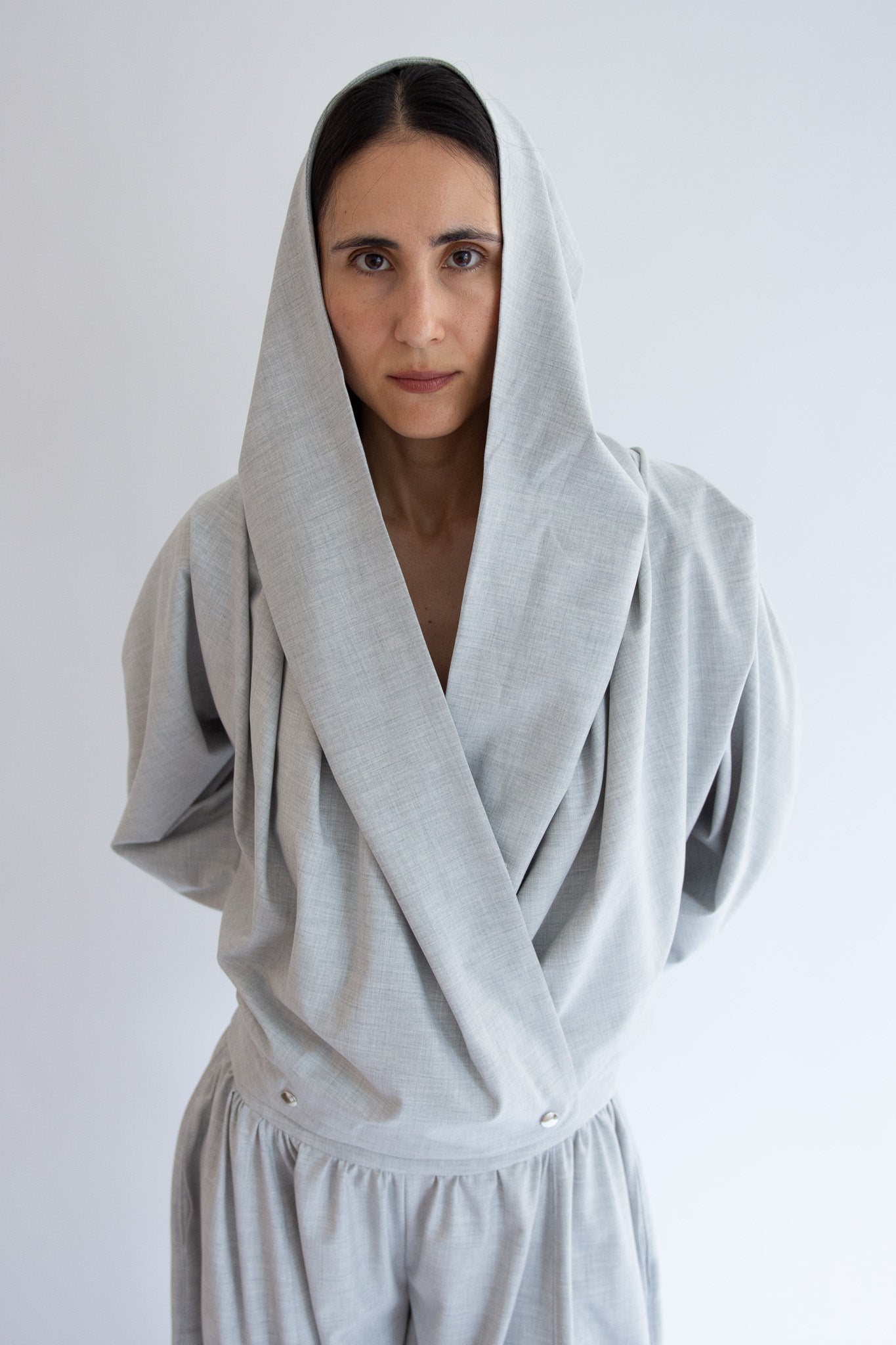 MICHELLE DEL RIO, Lobo Jacket, Grey