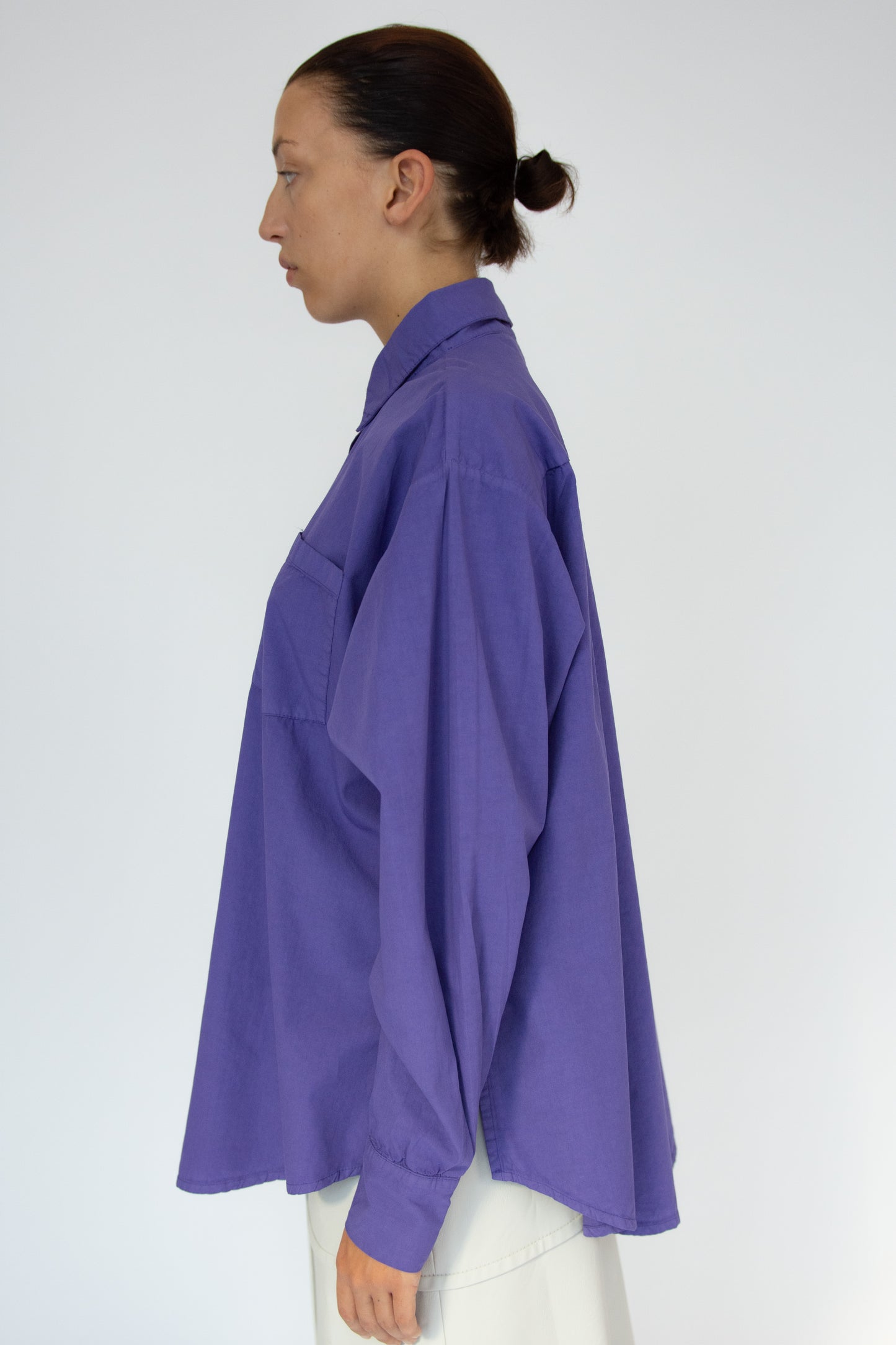 MR. LARKIN, Poet Shirt, Royal Purple