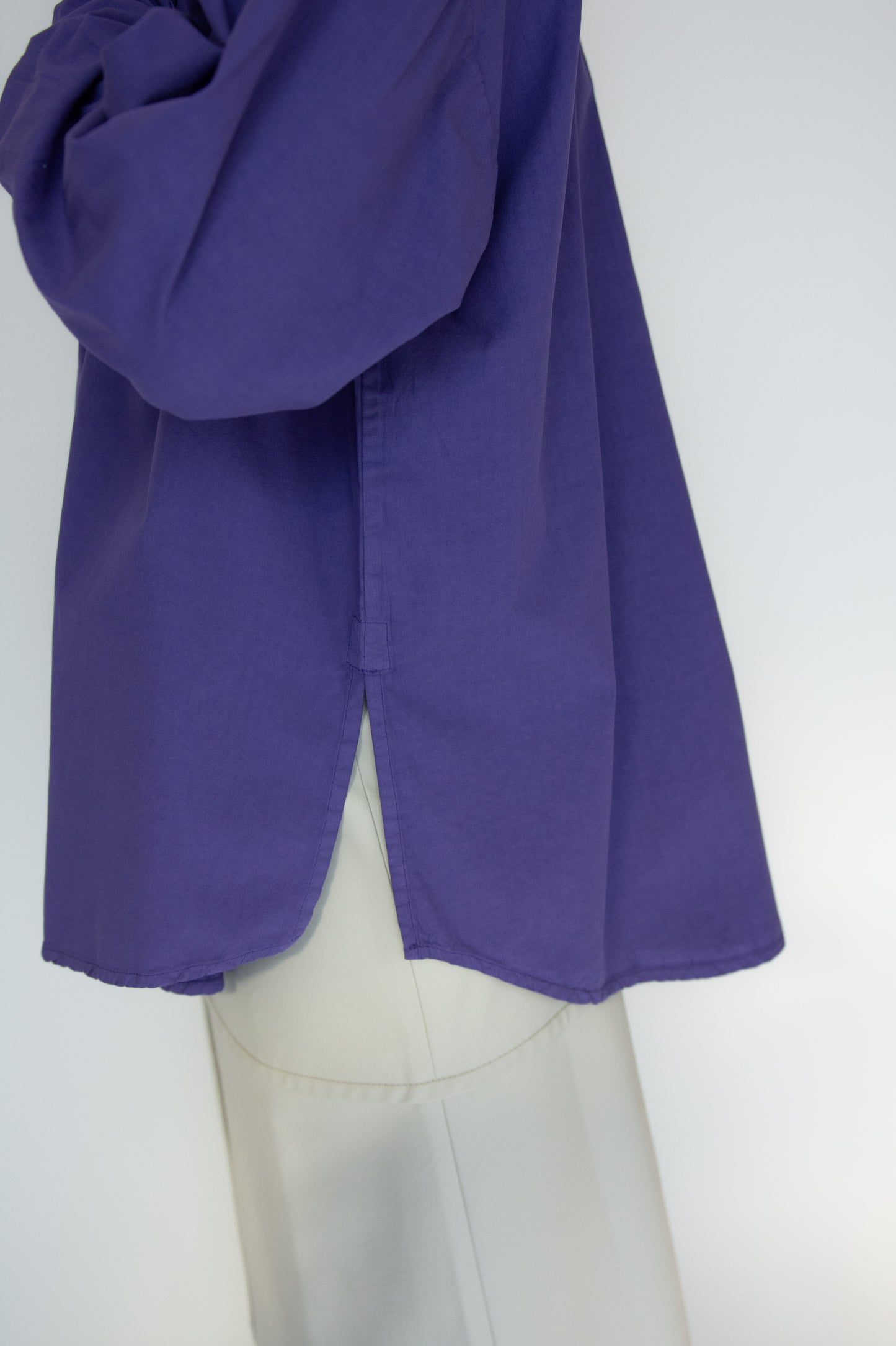 MR. LARKIN, Poet Shirt, Royal Purple