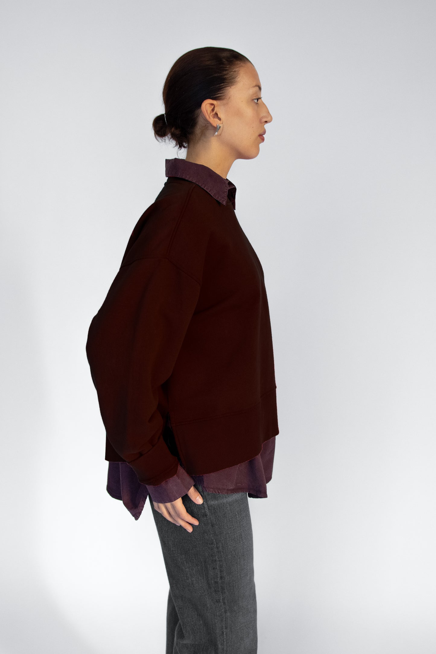 MR. LARKIN, Gladys Sweatshirt, Bark