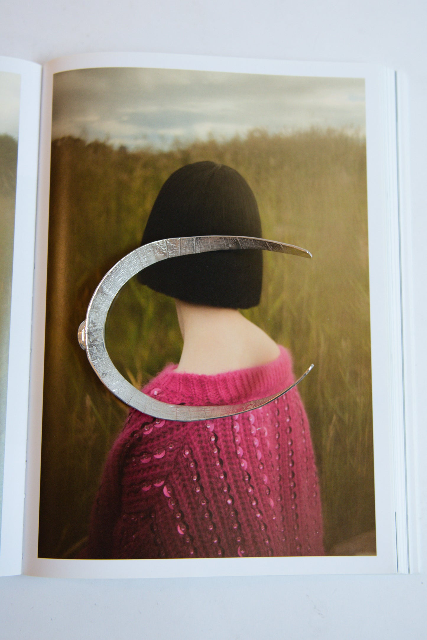 JUJU VERA, Athena Turquoise Collar, Silver