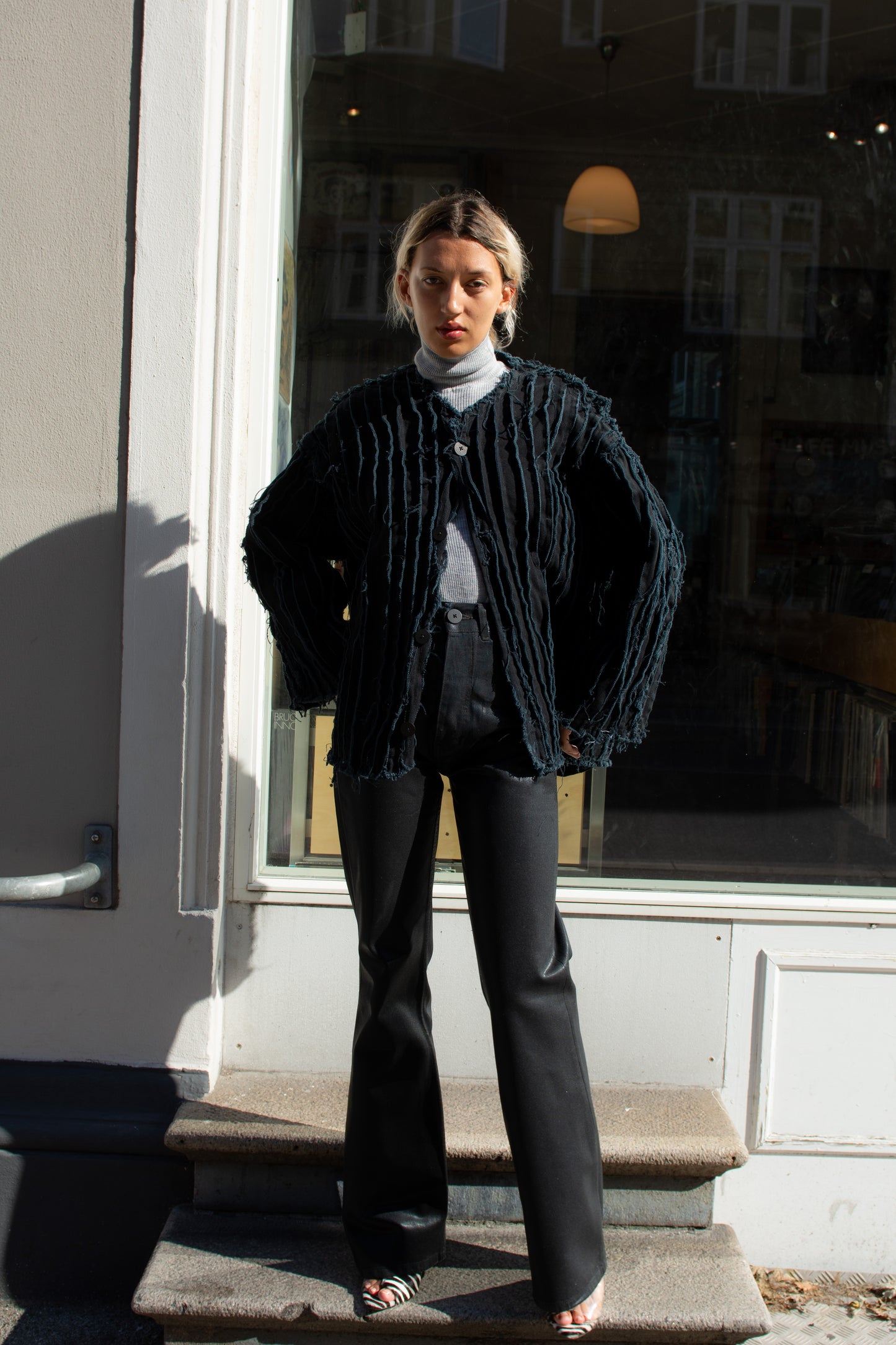JESSE KAMM, Baleen Jacket, Black
