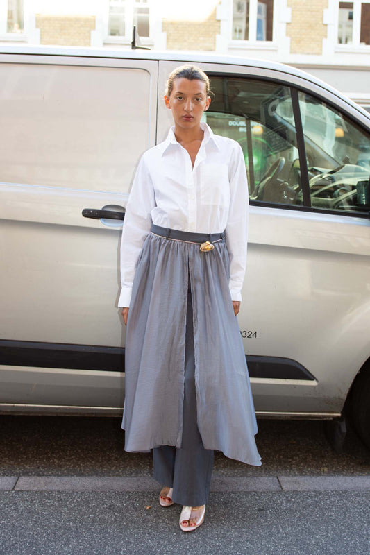 THE GARMENT, Andrea Gown Pants, Charcoal