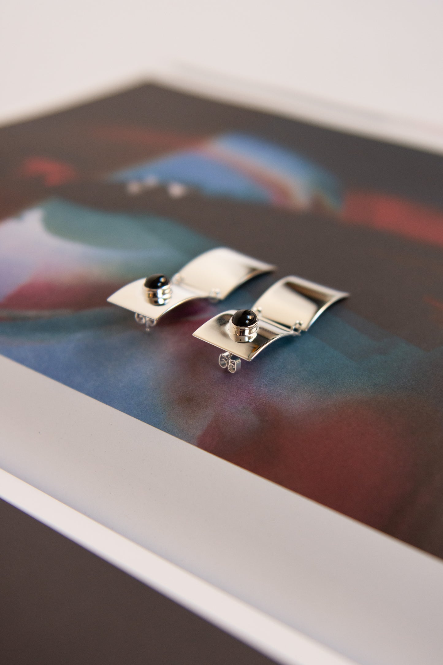 TRINE TUXEN, Reframe Earring, Sterling Silver