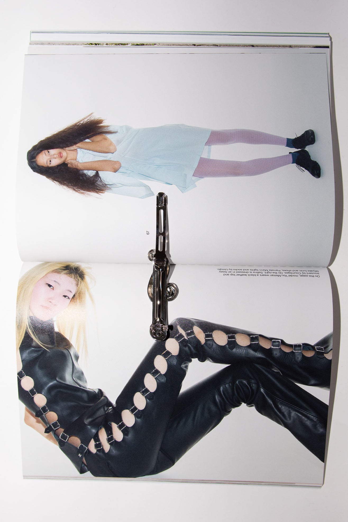 TRINE TUXEN, Endless Hair Clip, Platinum