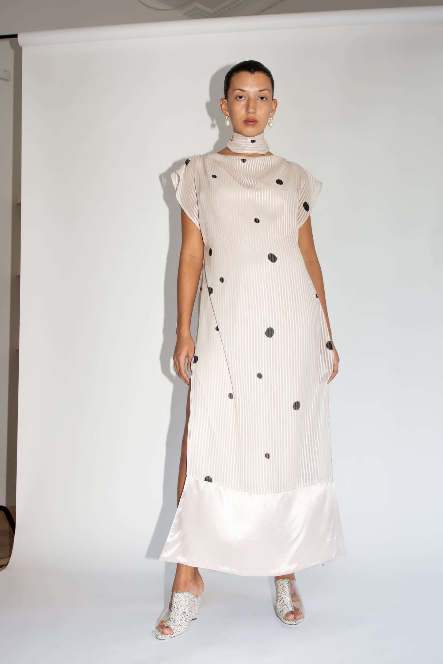 MR. LARKIN, Melissa Dress, Space Black