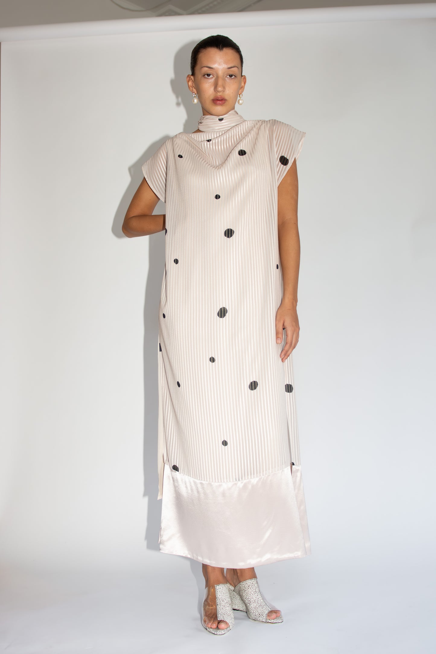 MR. LARKIN, Melissa Dress, Space Black