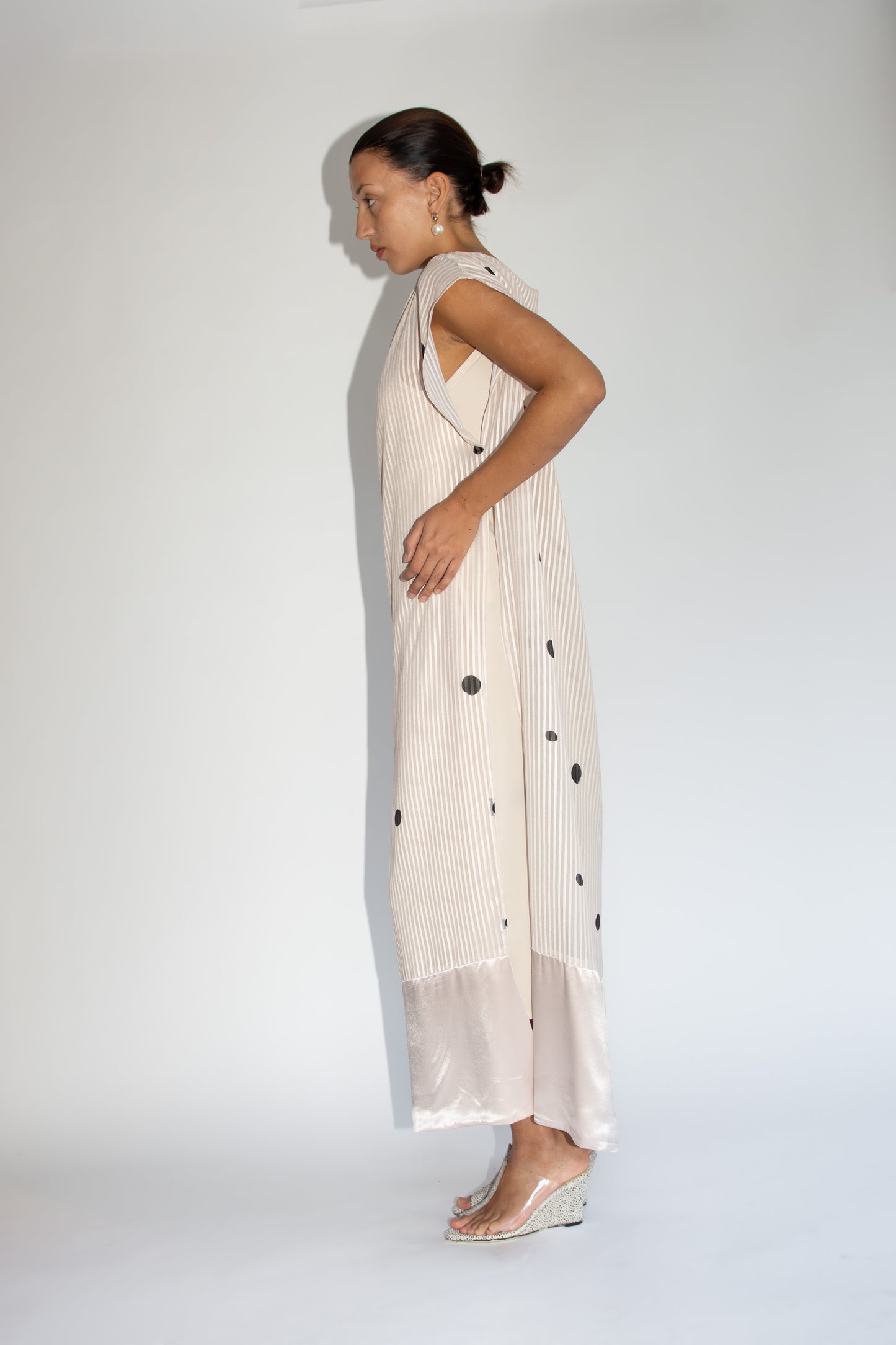 MR. LARKIN, Melissa Dress, Space Black