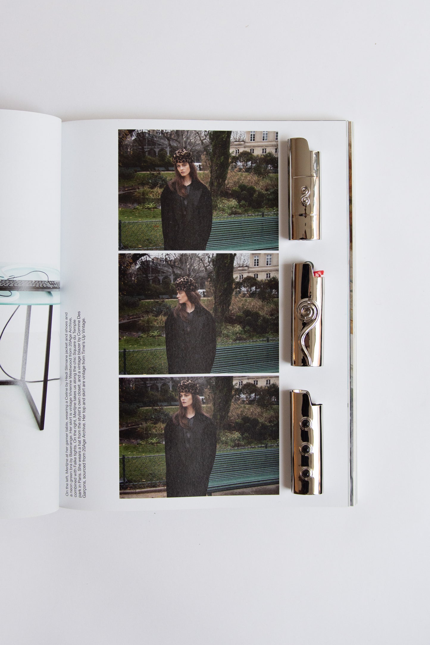 TRINE TUXEN, Endless Lighter Case, Platinum