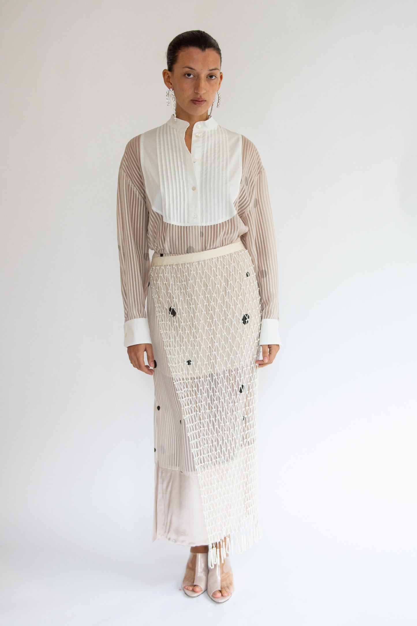 MR. LARKIN, Tuxedo Shirt, Space Grey