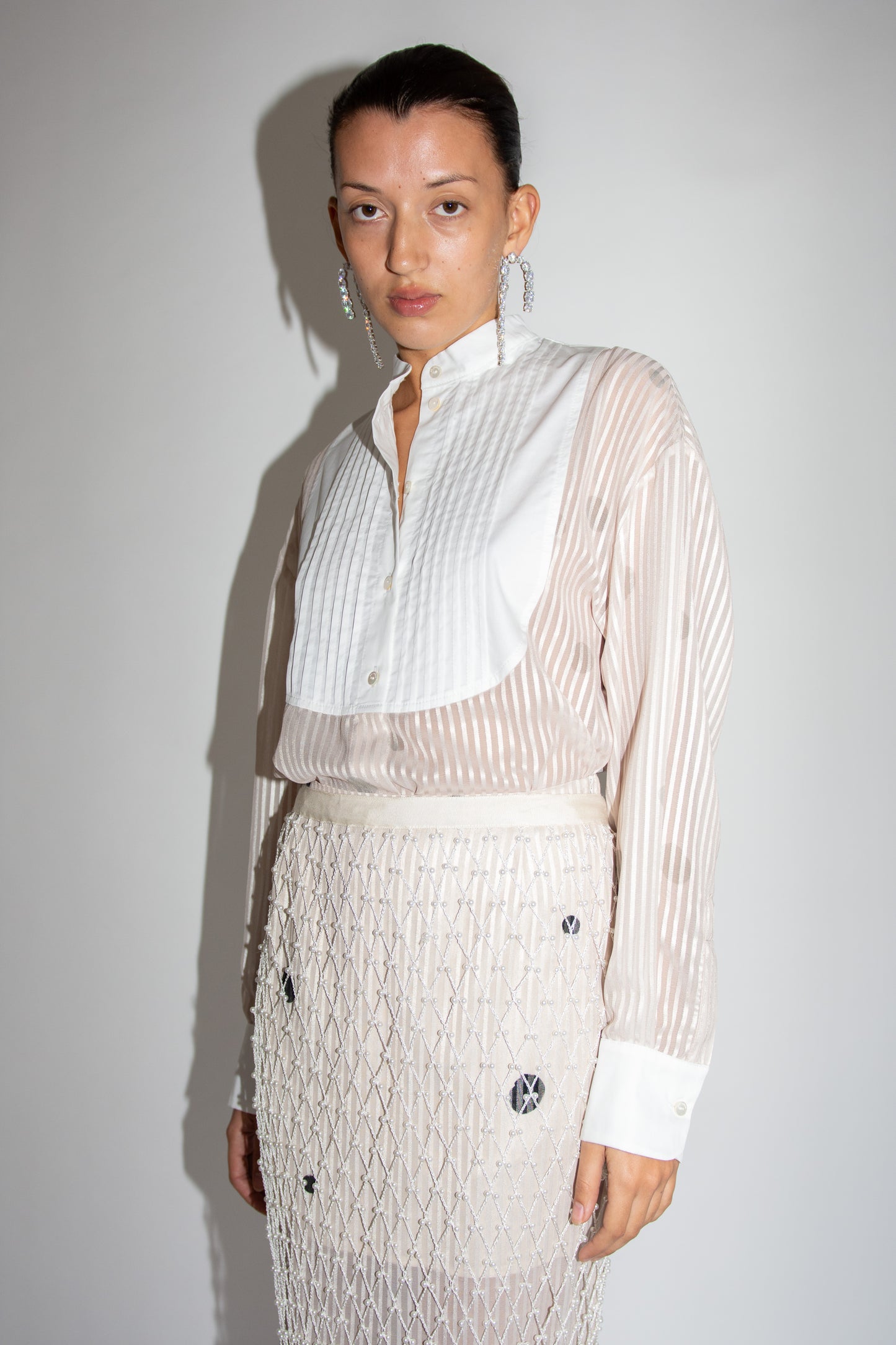 MR. LARKIN, Tuxedo Shirt, Space Grey