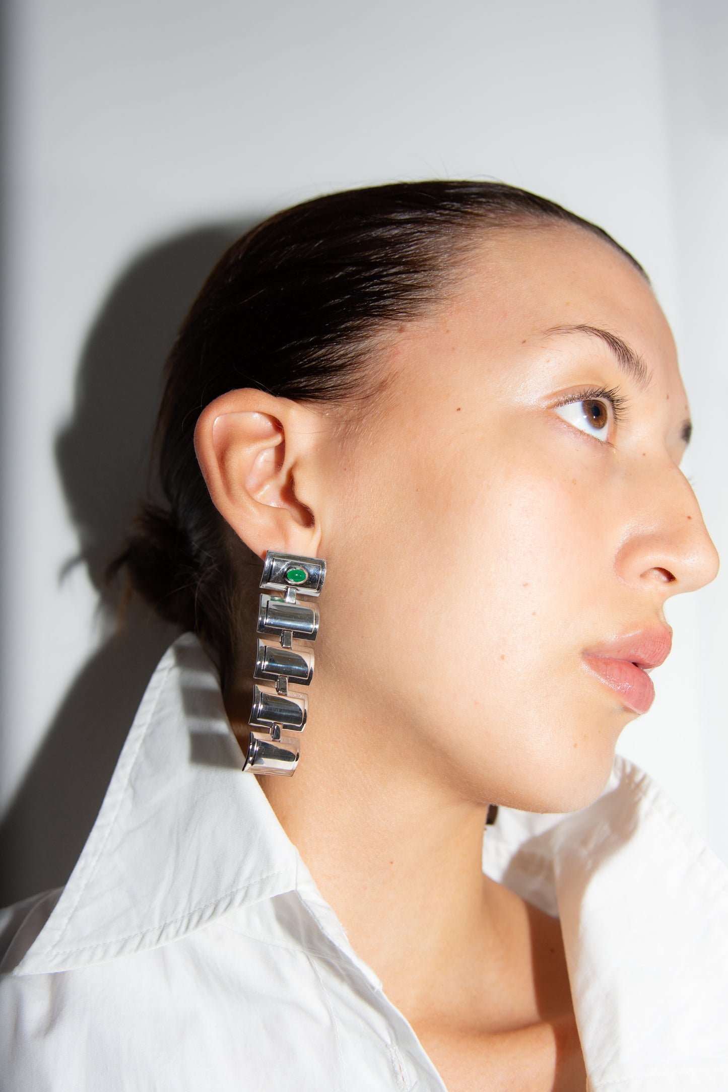 TRINE TUXEN, Ignite Earring, Platinum