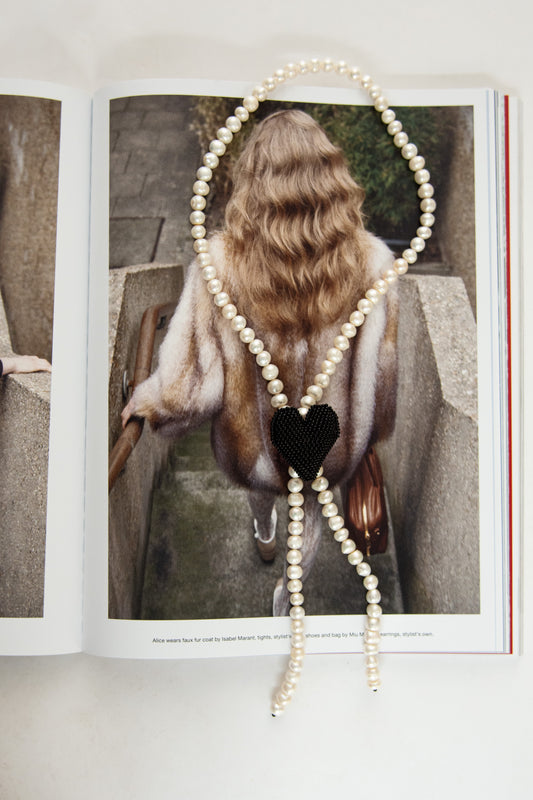 PURA UTZ, Paris Texas Tie, Black/White