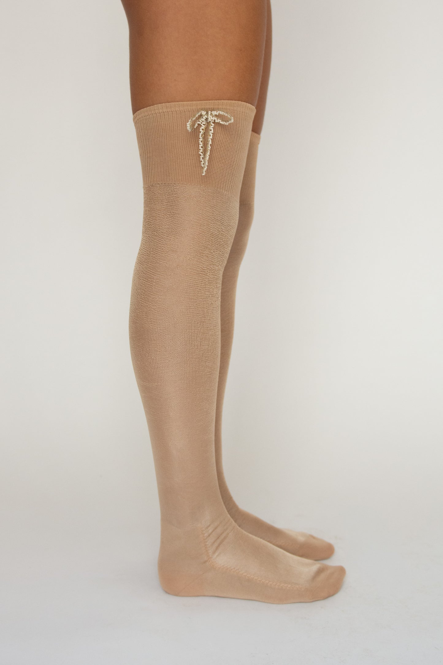 PURA UTZ x MARIA LA ROSA, Lace Bow Socks