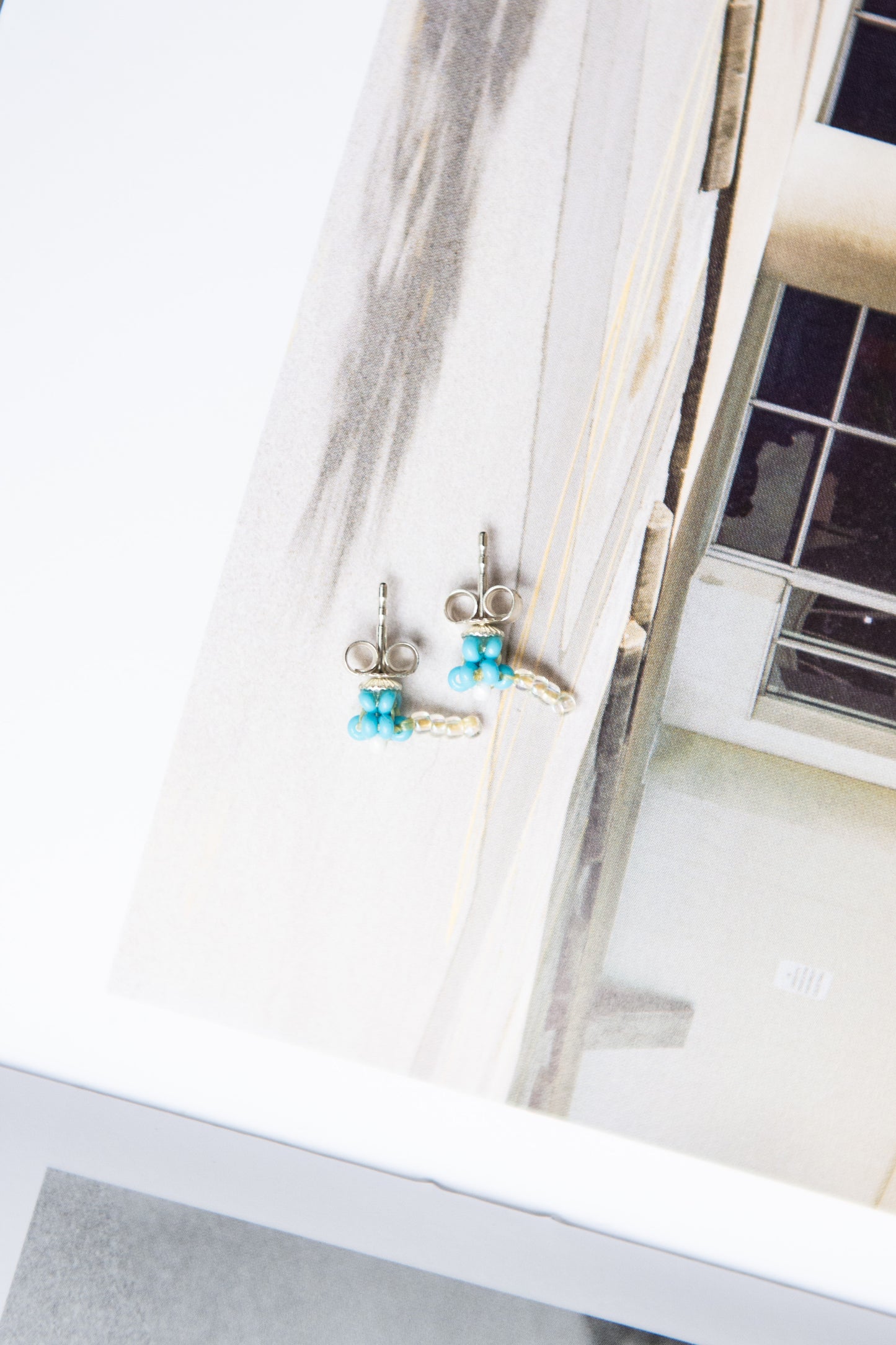 PURA UTZ, Flower Ear Stick, Blue