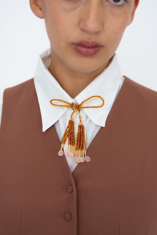 PURA UTZ, Santiago Tie, Brown