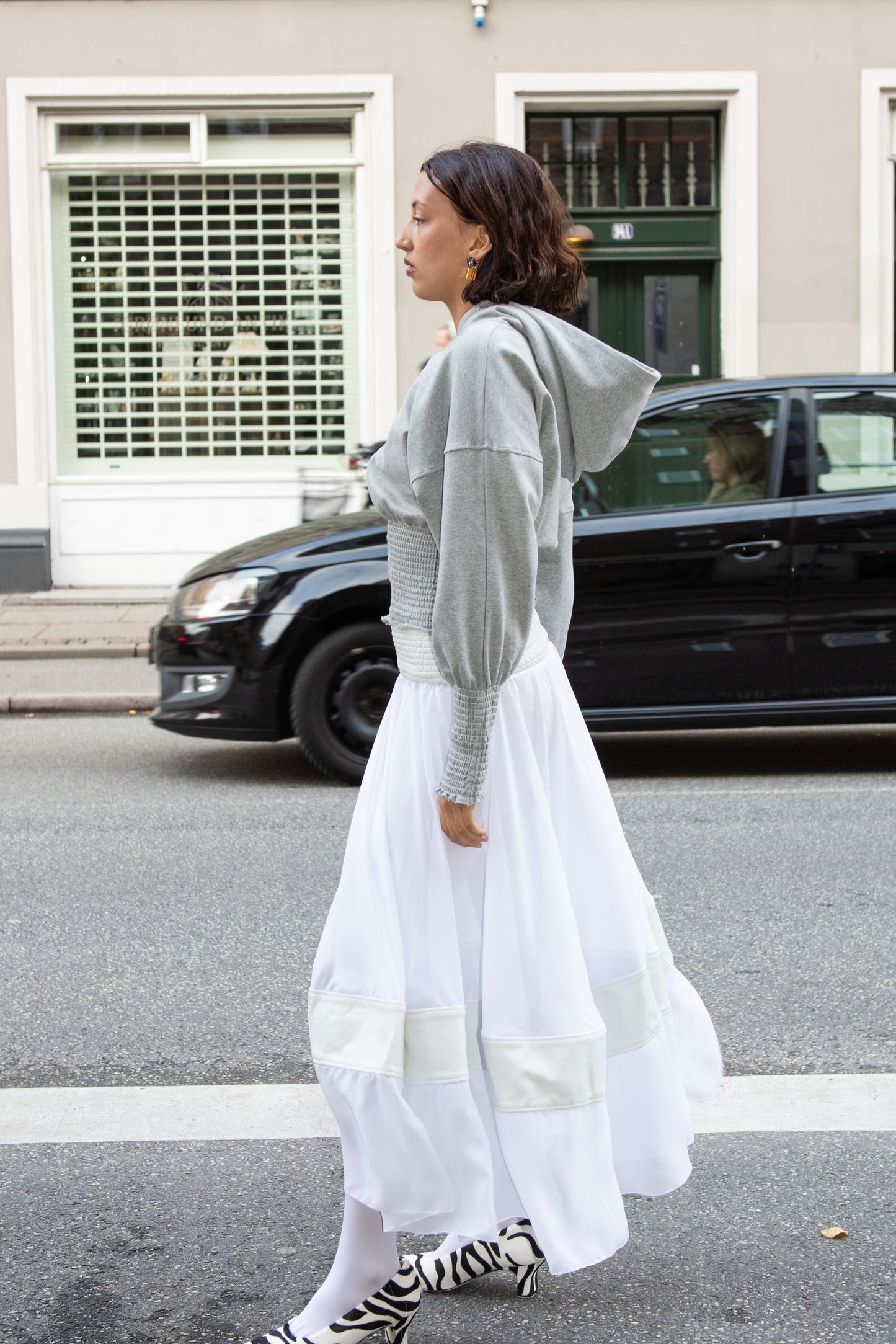 NICKLAS SKOVGAARD, Carol Skirt, White