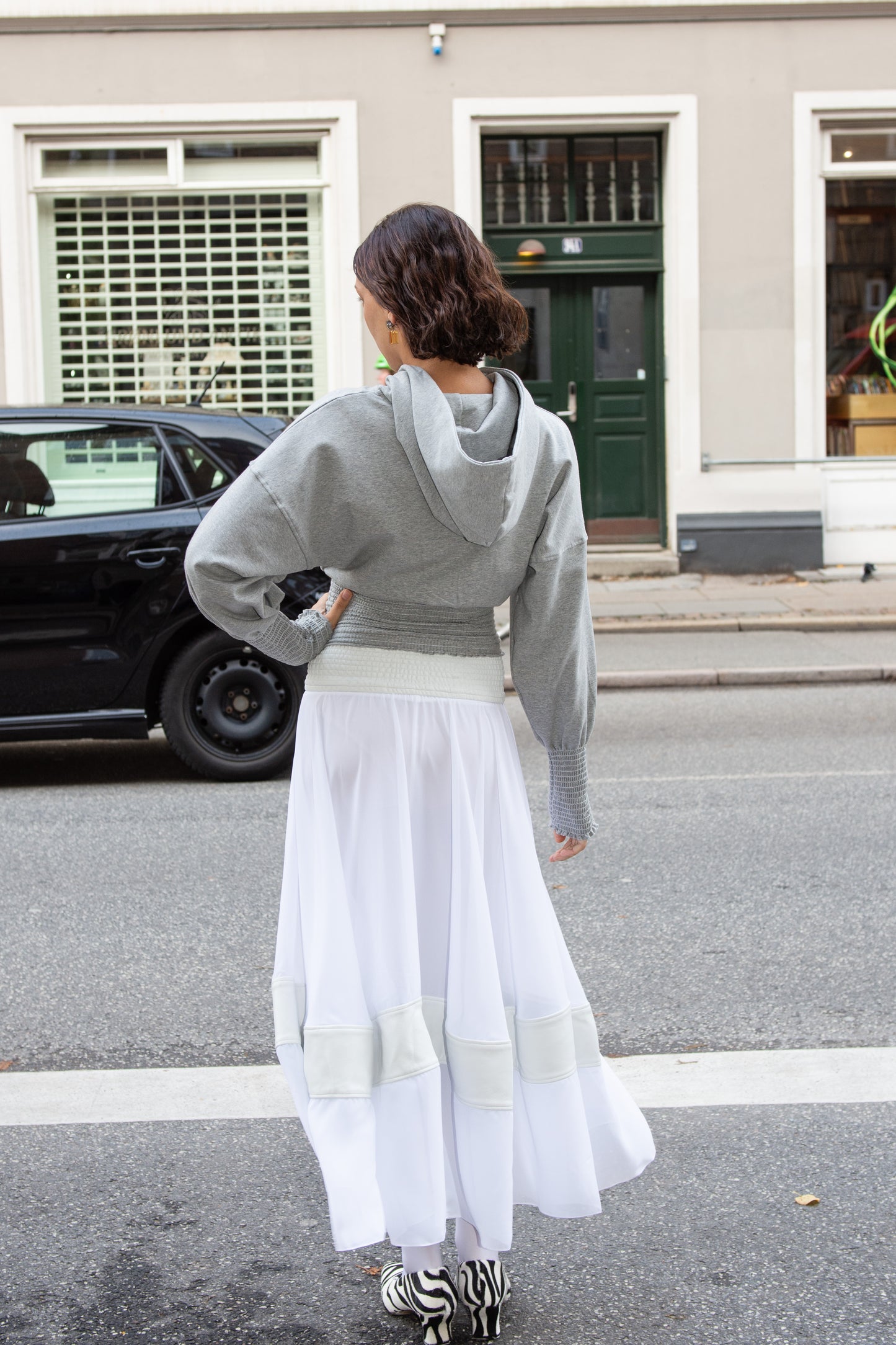 NICKLAS SKOVGAARD, Carol Skirt, White