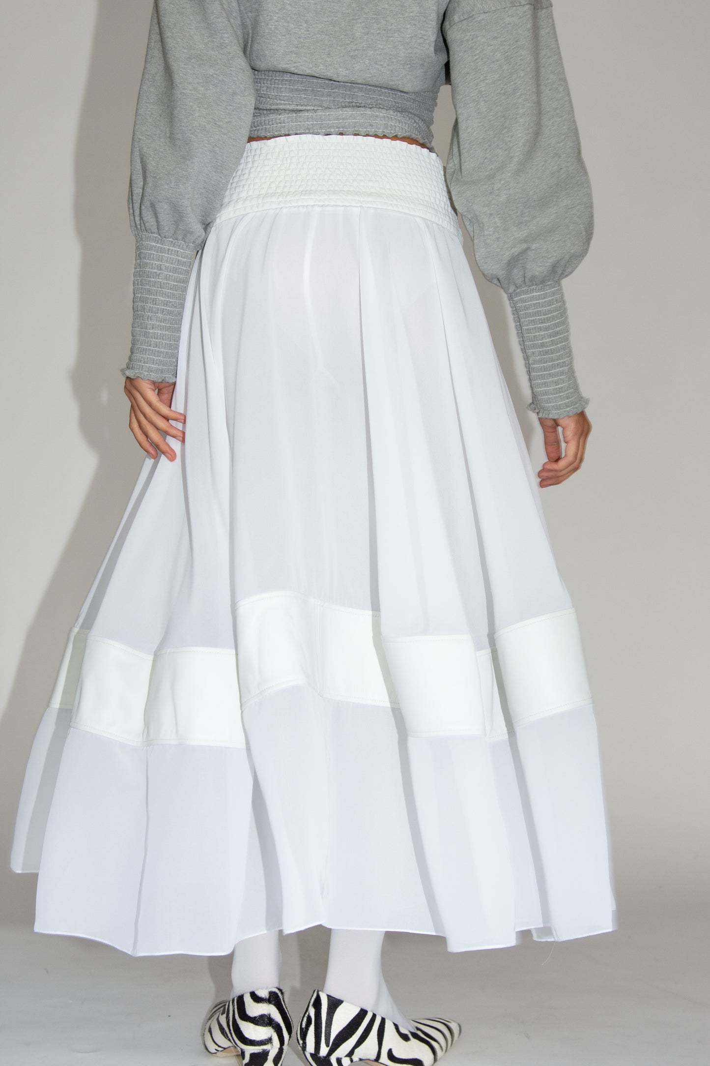 NICKLAS SKOVGAARD, Carol Skirt, White