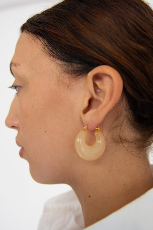 RACHEL COMEY, Grass Earrings, Sand