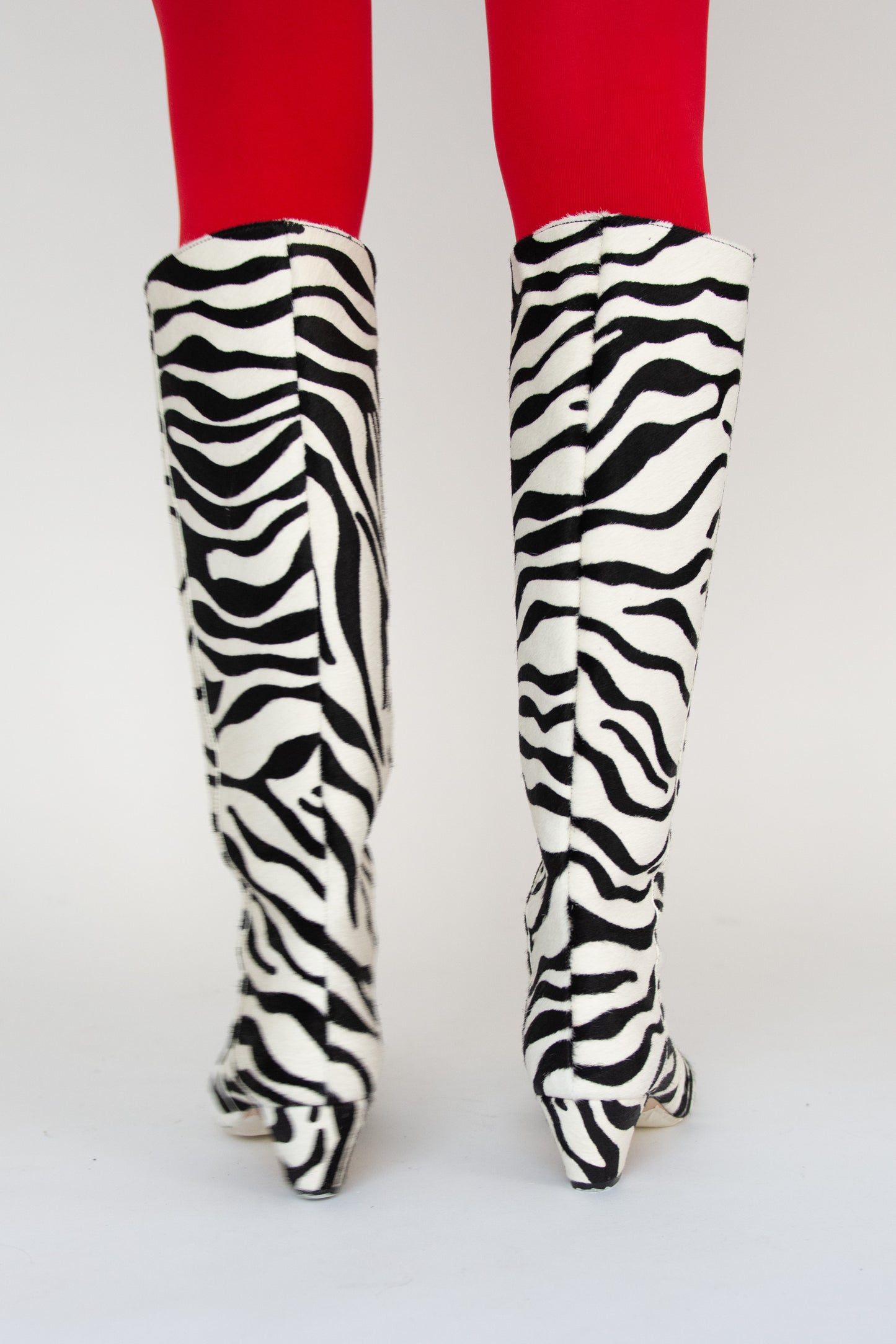 MR. LARKIN, Bane Boot, Ponyhair Zebra Large