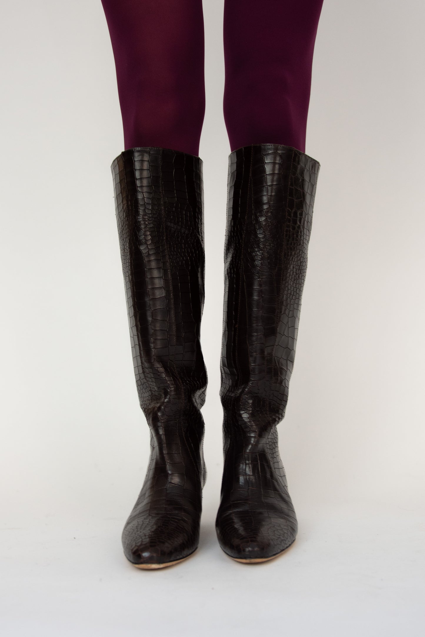 MR. LARKIN, Bane Boot, Mahogany Croc