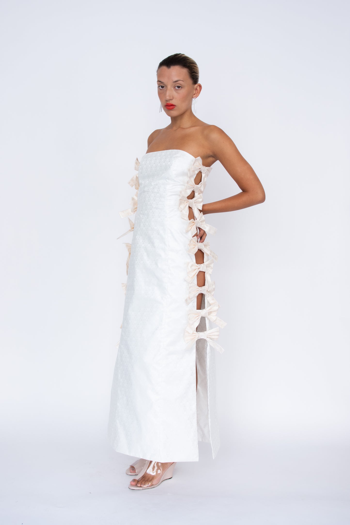 SUPER YAYA, Sofia Dress, Off White