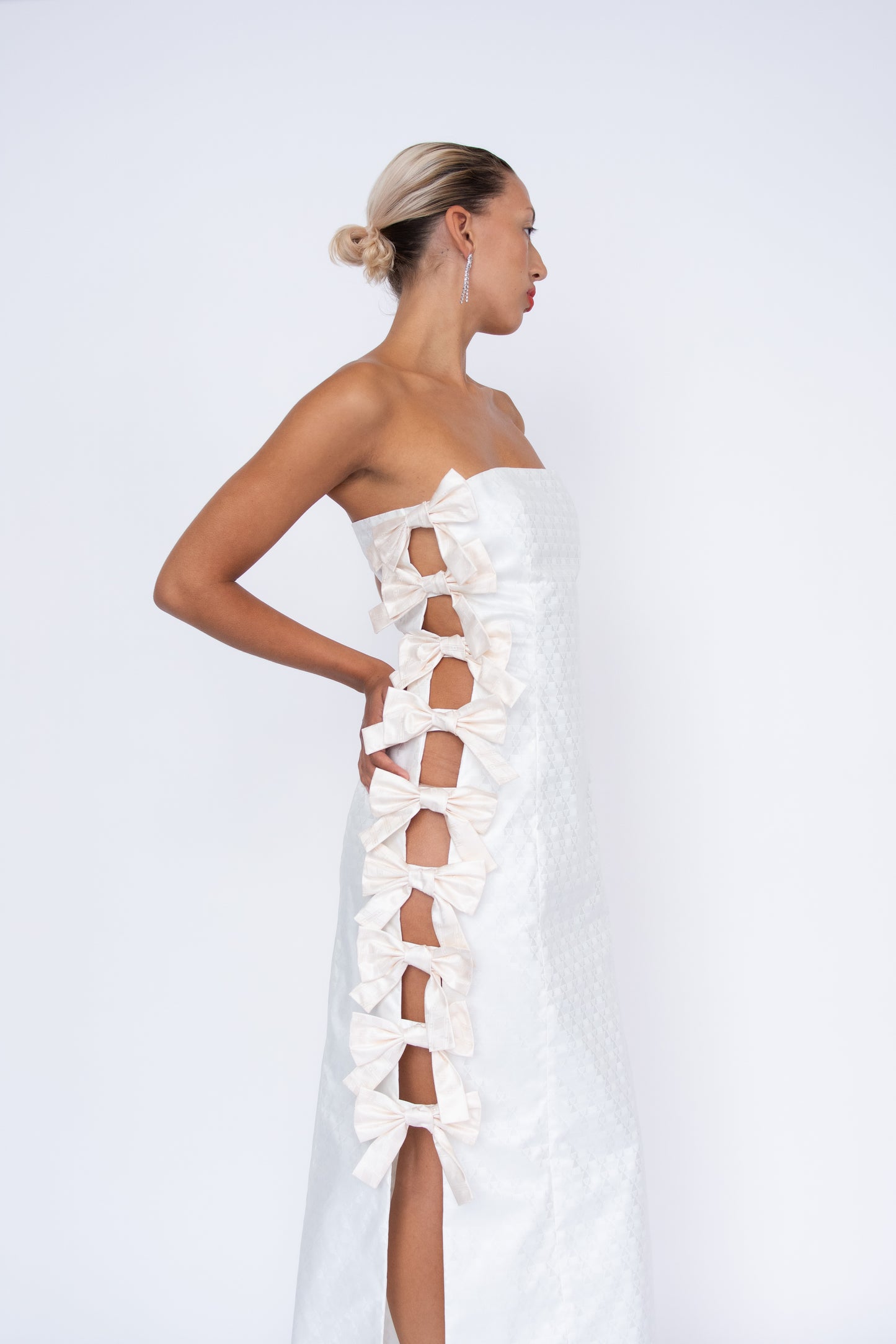 SUPER YAYA, Sofia Dress, Off White