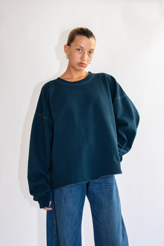 RACHEL COMEY, Fonder Sweatshirt, Teal