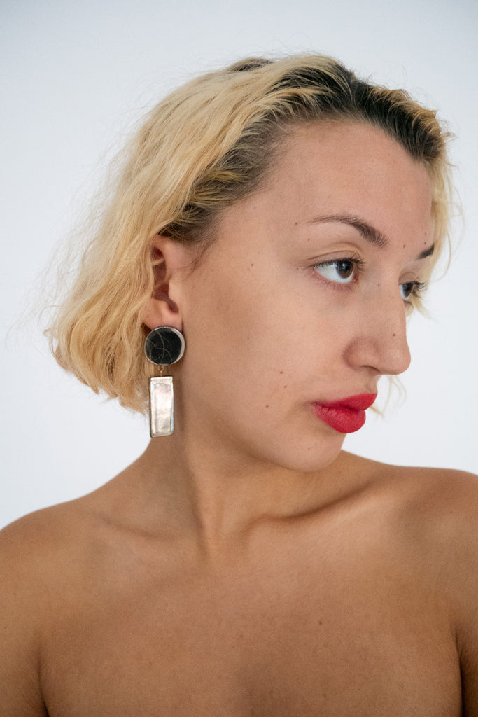 HER NEW TRIBE, Joan Earrings, Coin