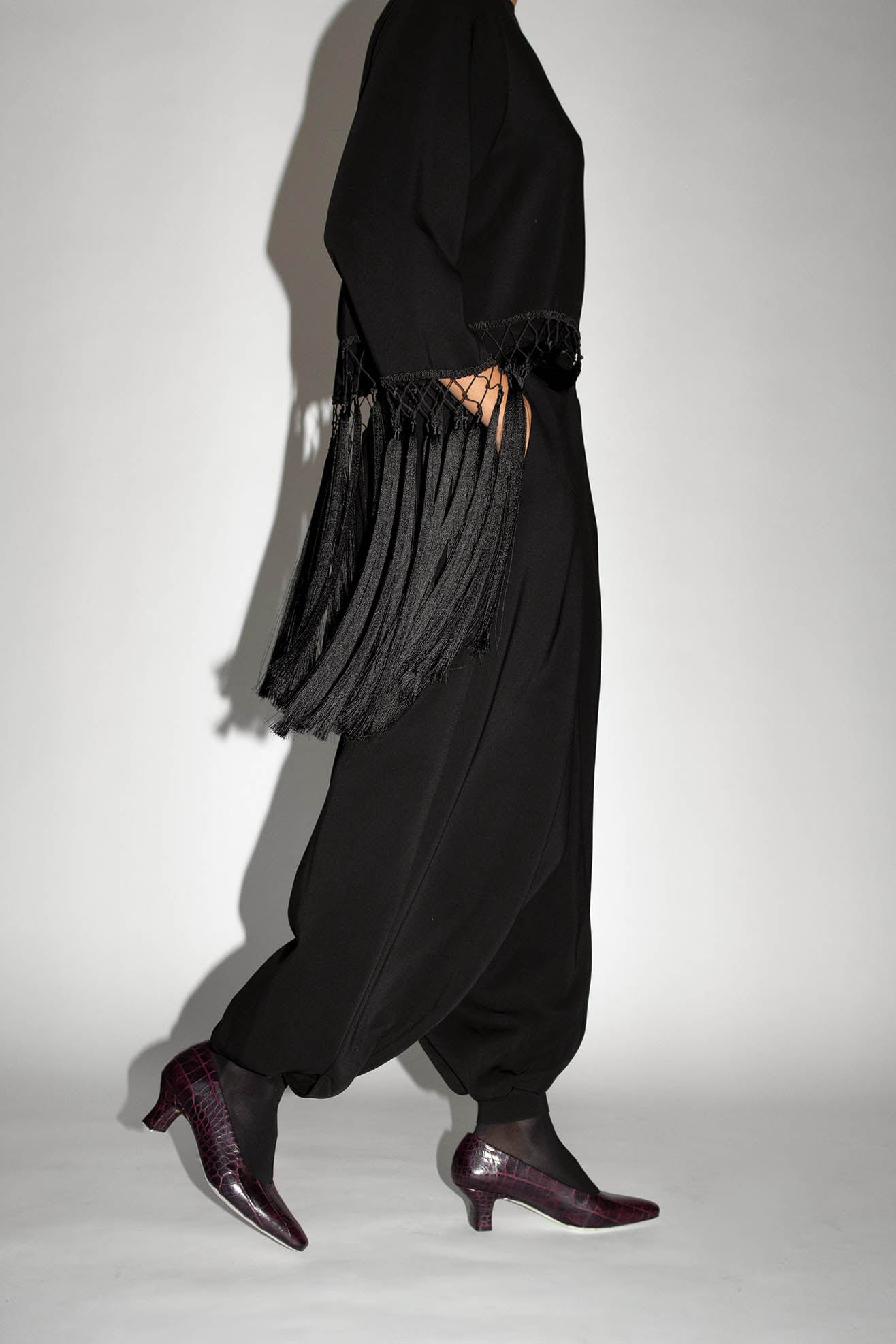 MR. LARKIN, Athena Balloon Pant, Black