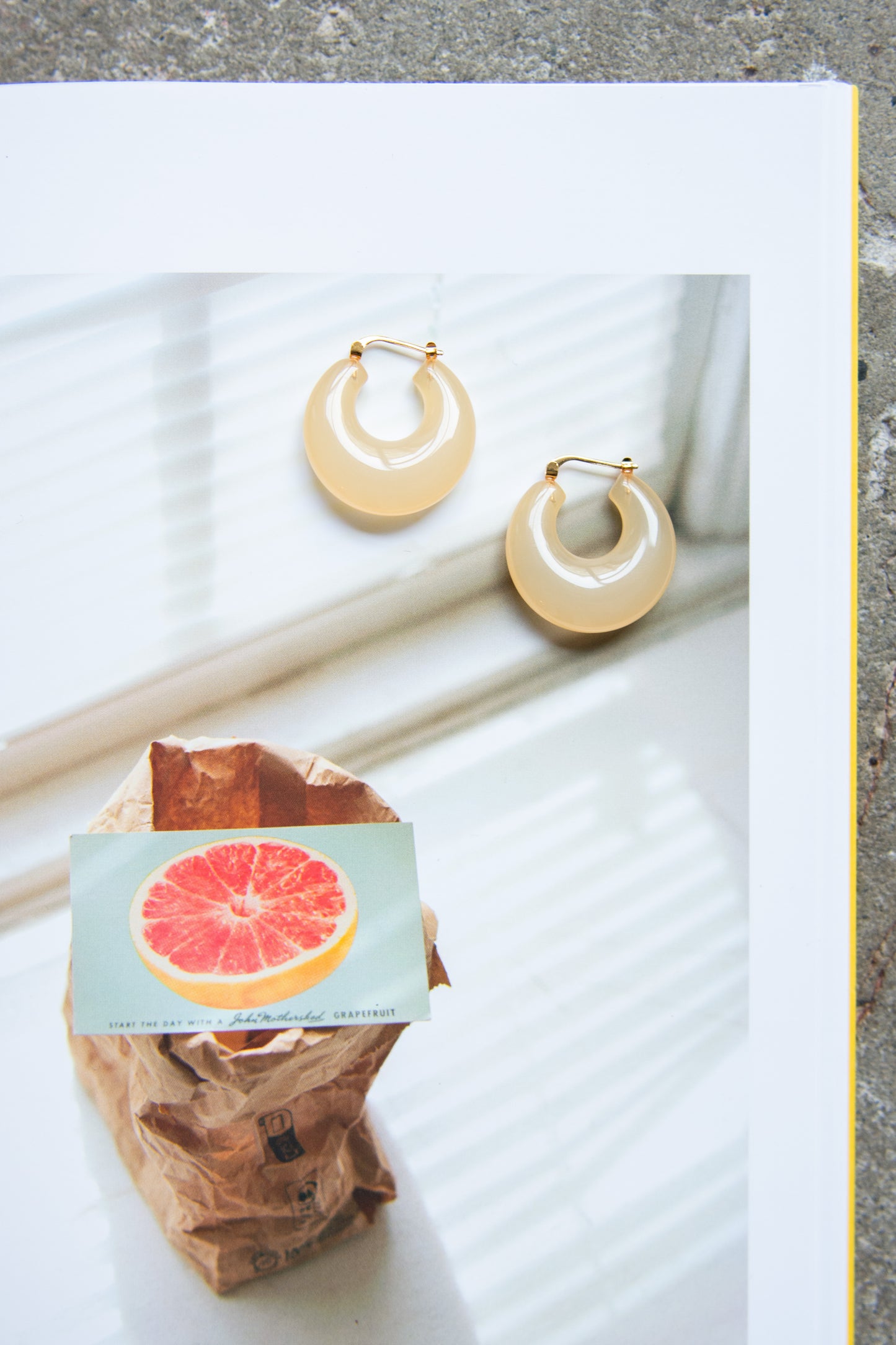 RACHEL COMEY, Grass Earrings, Sand