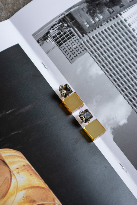 RACHEL COMEY, Halstead Gem Earring, Citron