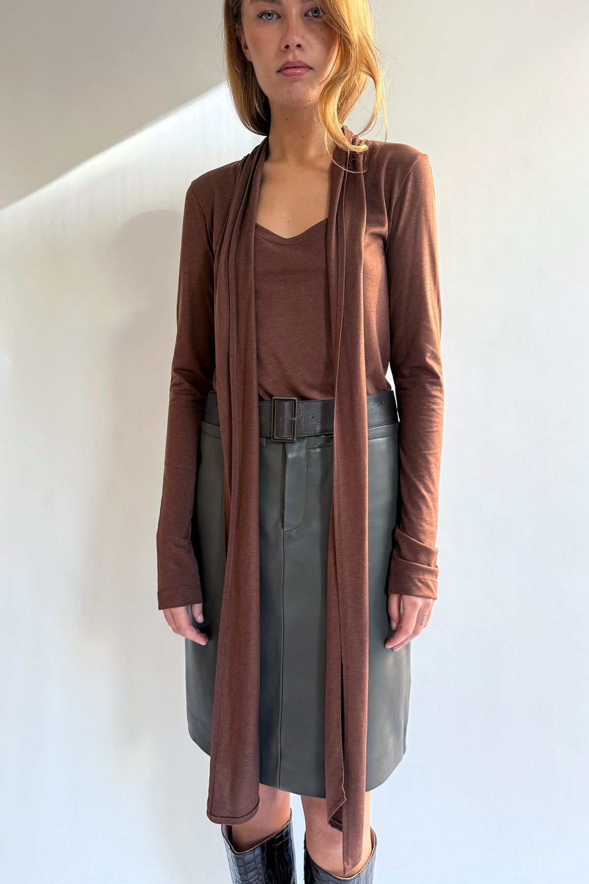 LAMIA LAGHA, LouLou Long Sleeves, Brown