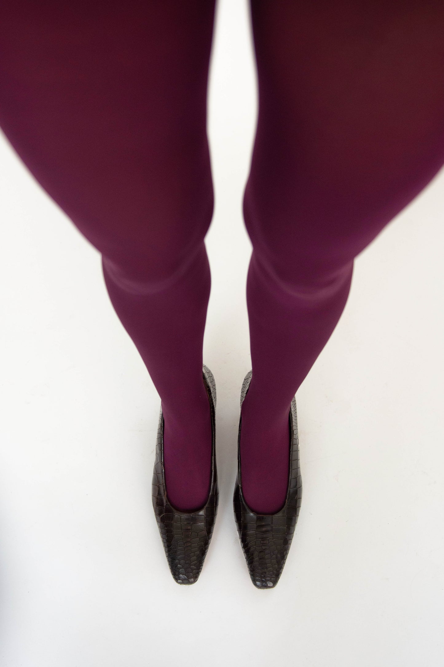 MR. LARKIN, Herring Heel, Mahogany Croc