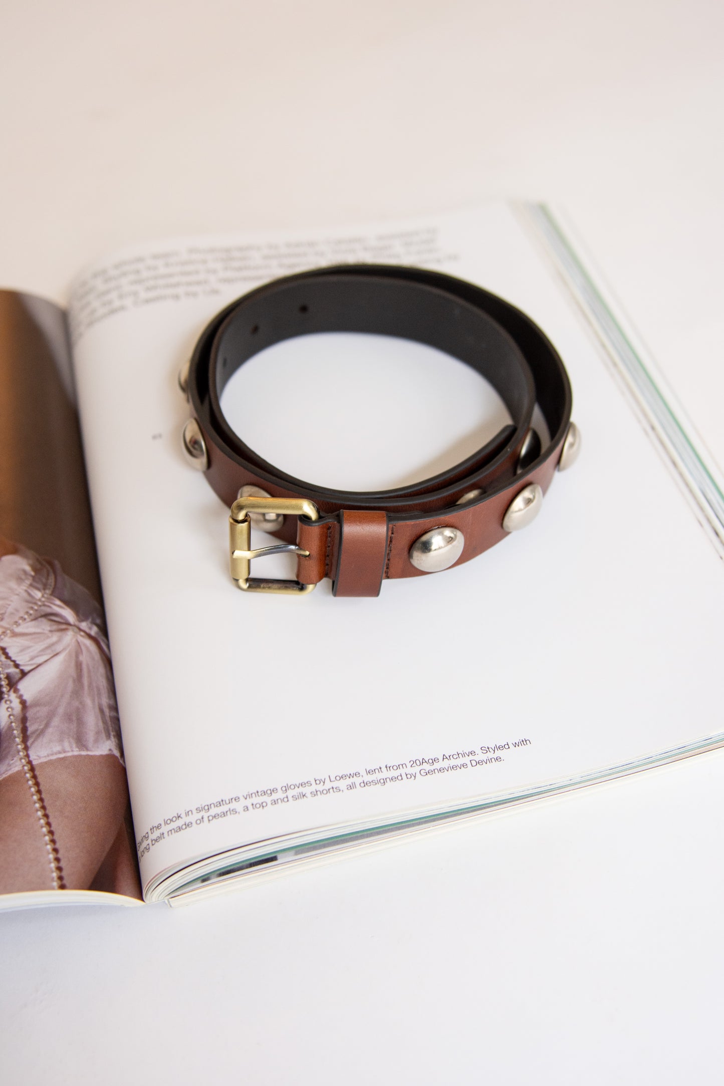 RACHEL COMEY, Studded Belt, Saddle