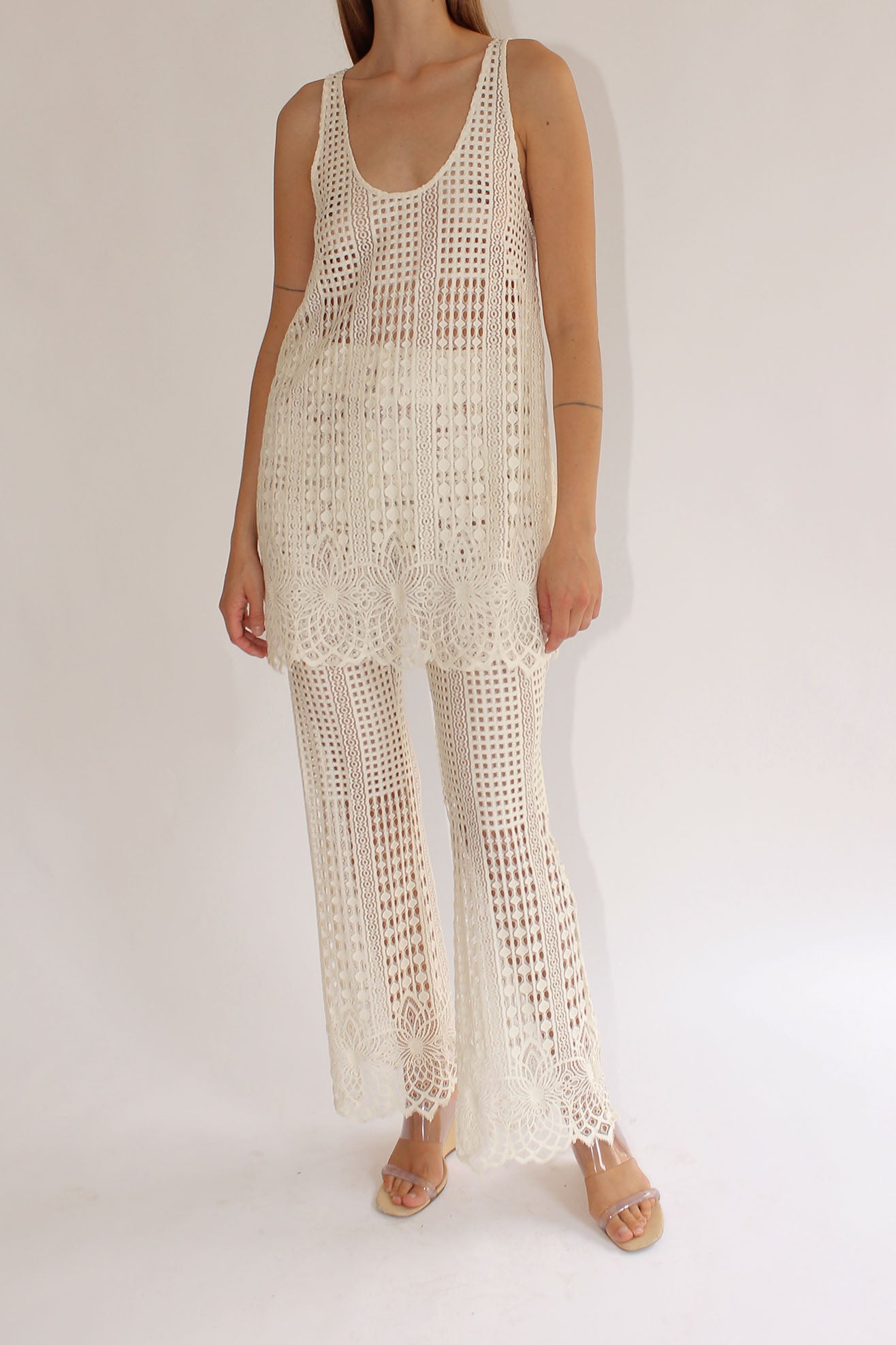 MR. LARKIN, Annie Pant, Gatsby Lace, Ivory