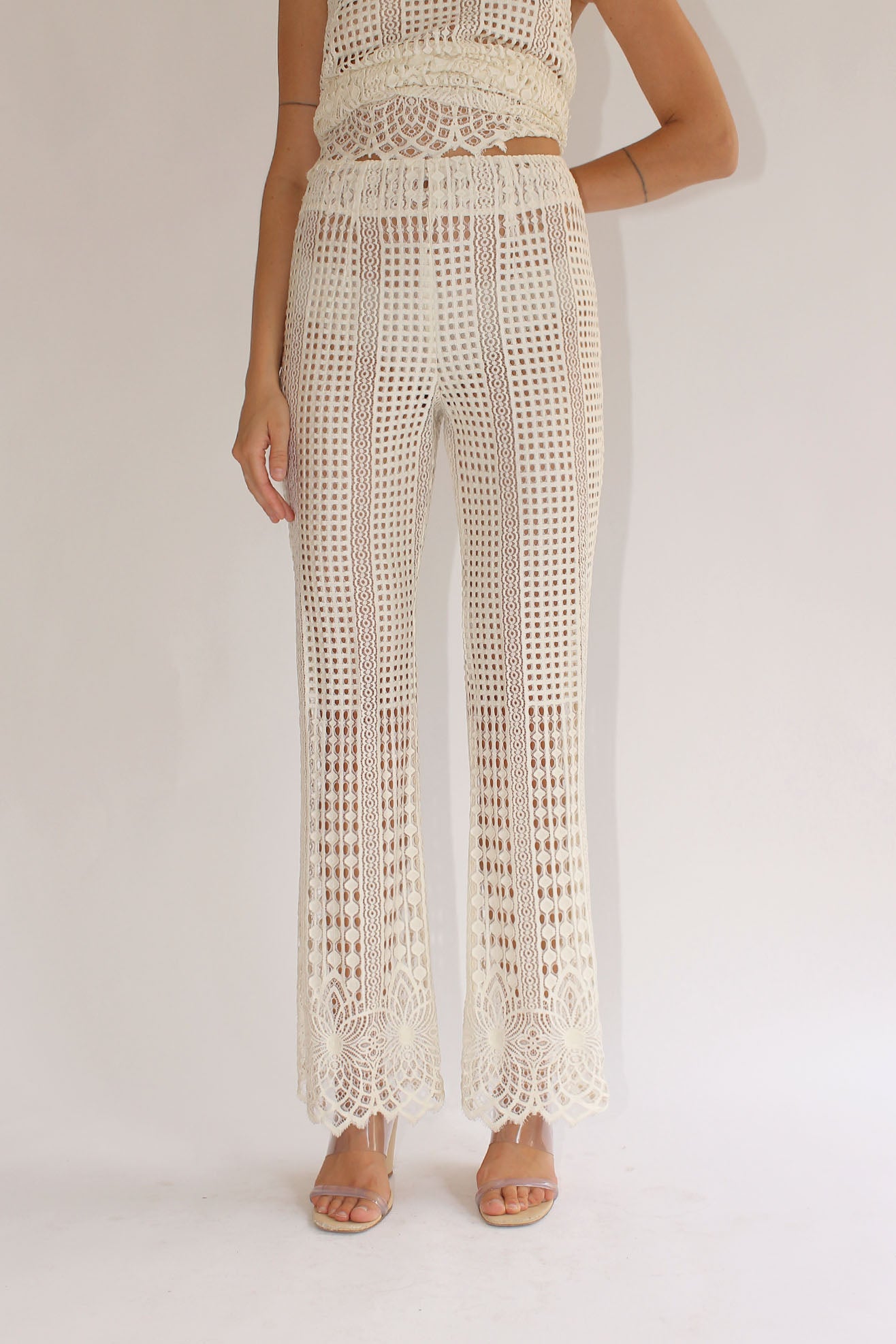 MR. LARKIN, Annie Pant, Gatsby Lace, Ivory