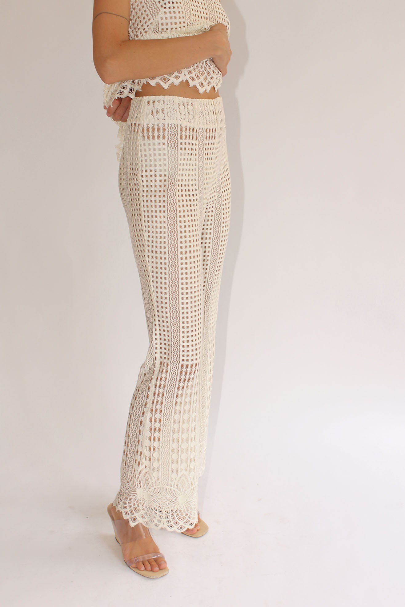 MR. LARKIN, Annie Pant, Gatsby Lace, Ivory
