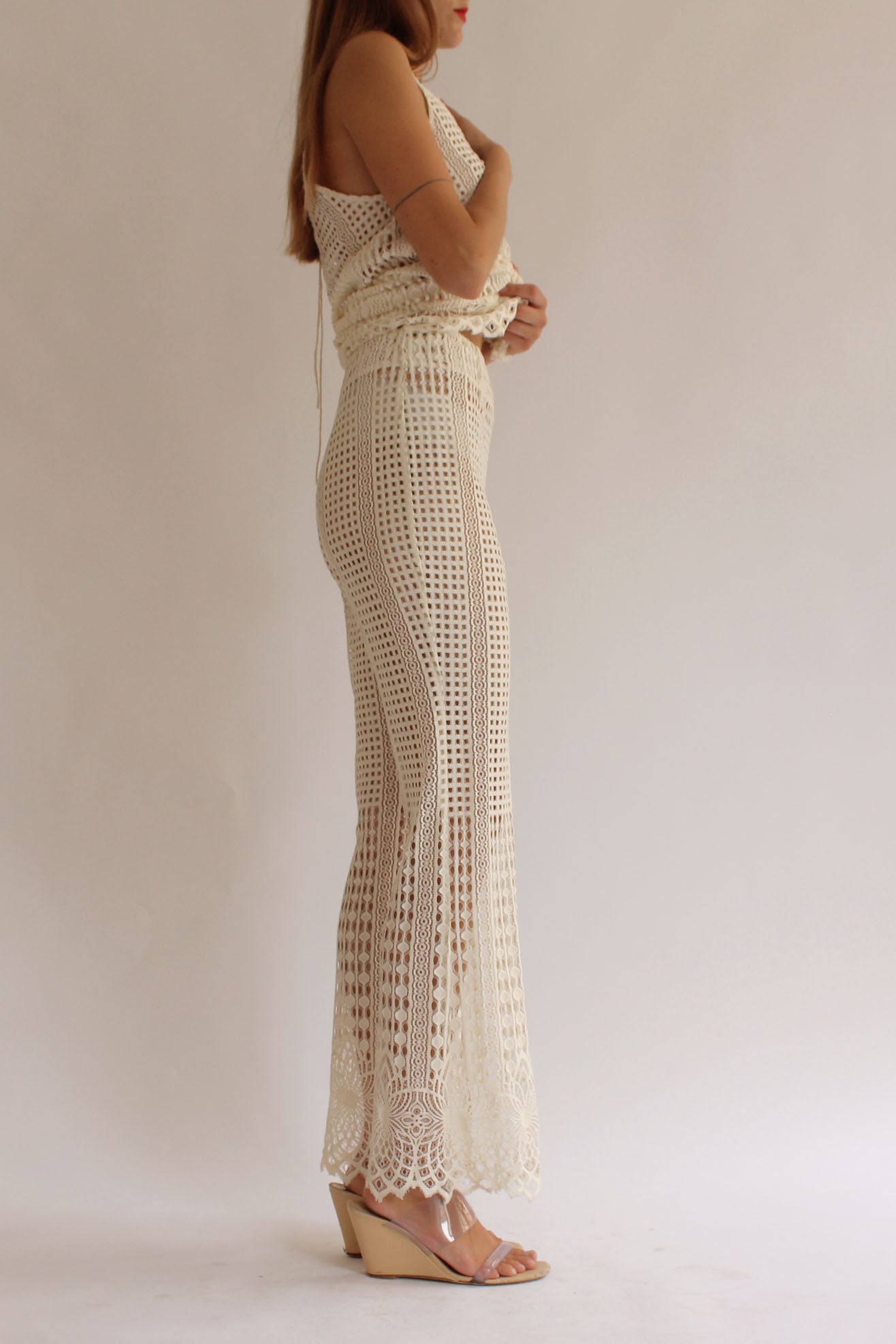MR. LARKIN, Annie Pant, Gatsby Lace, Ivory
