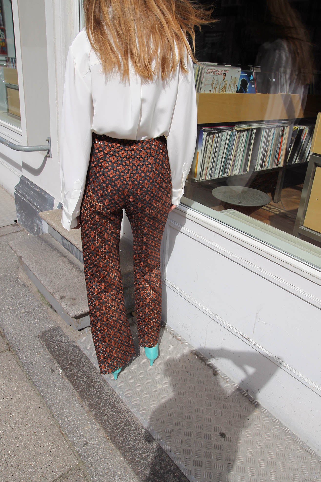 MR. LARKIN, Addie Pant, Jacquard Lace