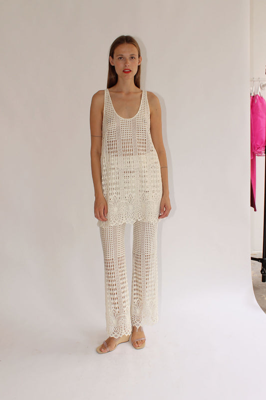 MR. LARKIN, Annie Pant, Gatsby Lace, Ivory